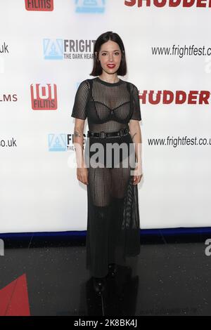 Sara Lind participe à la première du film « A Wrigded Fawn » lors du Arrow FrightFest qui s'est tenu à Cineworld Leicester Square à Londres. Banque D'Images