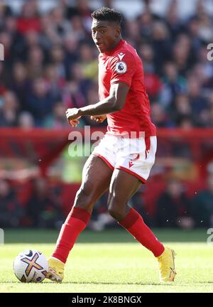 Nottingham, Royaume-Uni. 22nd octobre 2022. Taiwo Awoniyi de la forêt de Nottingham lors du match de la Premier League au City Ground, Nottingham. Crédit photo à lire : Darren Staples/Sportimage crédit : Sportimage/Alay Live News Banque D'Images