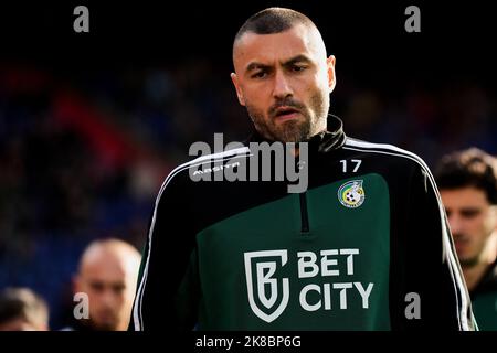 Rotterdam - Burak Yilmaz de Fortuna Sittard lors du match entre Feyenoord et Fortuna Sittard au Stadion Feijenoord de Kuip le 22 octobre 2022 à Rotterdam, pays-Bas. (Box to Box Pictures/Yannick Verhoeven) Banque D'Images