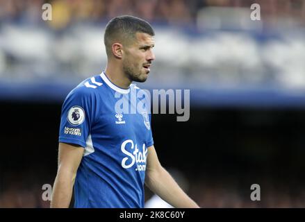 Goodison Park, Liverpool, Royaume-Uni. 22nd octobre 2022. Premier League football, Everton contre Crystal Palace: Conor Coady d'Everton crédit: Action plus Sports/Alay Live News Banque D'Images