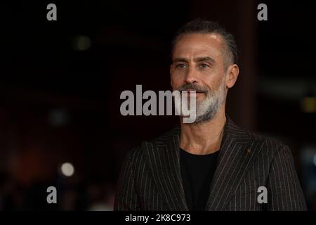 Rome, Italie, 22 octobre 2022 - raz Degan assiste au tapis rouge du film 'Era ora' au 17° Festival du film de Rome. Crédits: Luigi de Pompeis/Alamy Live News Banque D'Images