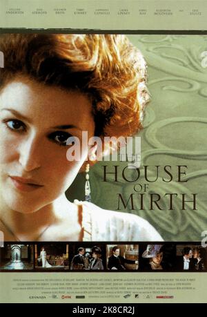 Gillian Anderson film: The House of Mirth (2000) personnages: Lily Bart Directeur: Terence Davies 05 août 2000 **AVERTISSEMENT** cette photographie est à usage éditorial exclusif et est le copyright de FILMFOUR et/ou le photographe assigné par la Société du film ou de la production et ne peut être reproduite que par des publications dans le cadre de la promotion du film ci-dessus. Un crédit obligatoire pour FILMMOUR est requis. Le photographe doit également être crédité lorsqu'il est connu. Aucune utilisation commerciale ne peut être accordée sans l'autorisation écrite de la Société du film. Banque D'Images