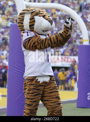 Baton Rouge, États-Unis. 22nd octobre 2022. Lors d'un match de football universitaire au Tiger Stadium de bâton Rouge, Louisiane, samedi, 22 octobre 2022. (Photo de Peter G. Forest/Sipa USA) crédit: SIPA USA/Alay Live News Banque D'Images