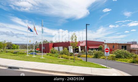 Inverell District Hospital est un établissement de 52 lits qui fournit des services aux communautés du Nord-Ouest et de la Nouvelle-Angleterre de Nouvelle-Galles du Sud Banque D'Images