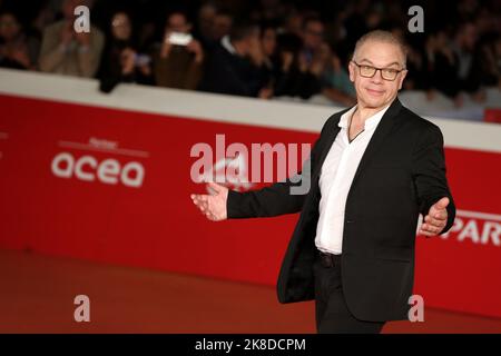 Rome, Italie. 22nd octobre 2022. Marco Marzocca assiste au tapis rouge du film 'Sono Lillo' au Festival du film de Rome à l'Auditorium Parco della Musica. Crédit : SOPA Images Limited/Alamy Live News Banque D'Images