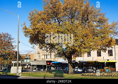 Ballarat Australie / la rue principale centrale de Ballarat Sturt Street est l'un des plus anciens quartiers de Ballarat Banque D'Images