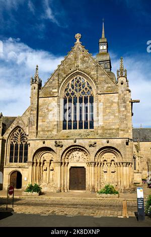 Dinan Bretagne France. Basilique Saint-Sauveur Banque D'Images