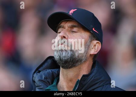 Jurgen Klopp, directeur de Liverpool lors du match de la Premier League entre Nottingham Forest et Liverpool au City Ground, Nottingham, le samedi 22nd octobre 2022. (Credit: Jon Hobley | MI News) Credit: MI News & Sport /Alay Live News Banque D'Images