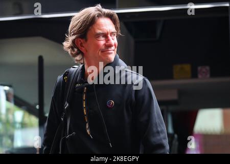 Birmingham, Royaume-Uni. 23rd octobre 2022. Thomas Frank directeur de Brentford avant le match de Premier League Aston Villa vs Brentford à Villa Park, Birmingham, Royaume-Uni, 23rd octobre 2022 (photo de Gareth Evans/News Images) à Birmingham, Royaume-Uni le 10/23/2022. (Photo de Gareth Evans/News Images/Sipa USA) Credit: SIPA USA/Alay Live News Banque D'Images