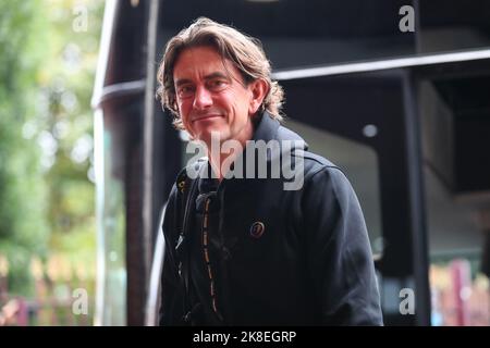 Birmingham, Royaume-Uni. 23rd octobre 2022. Thomas Frank directeur de Brentford avant le match de Premier League Aston Villa vs Brentford à Villa Park, Birmingham, Royaume-Uni, 23rd octobre 2022 (photo de Gareth Evans/News Images) à Birmingham, Royaume-Uni le 10/23/2022. (Photo de Gareth Evans/News Images/Sipa USA) Credit: SIPA USA/Alay Live News Banque D'Images