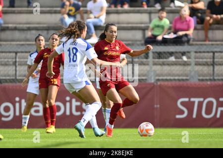 Rome, Italie. 23rd octobre 2022. ELIN Landstrom d'AS Roma femmes pendant les 7th jours de la série A Championship entre A.S. Roma femmes et F.C. Como femmes au stadio Tre Fontane le 23th septembre 2022 à Rome, Italie. Crédit : Agence photo indépendante/Alamy Live News Banque D'Images