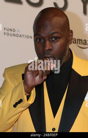 Santa Monica, Californie. 22nd octobre 2022. Corey Gamble à l'arrivée pour le Gala annuel d'art wearable 5th, Barker Hangar, Santa Monica, CA 22 octobre 2022. Crédit : Priscilla Grant/Everett Collection/Alay Live News Banque D'Images