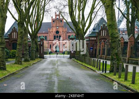 Musée industriel Zollern est un complexe de mines de charbon dur désaffectées situé dans le nord-ouest de la ville de Dortmund en Allemagne. Banque D'Images