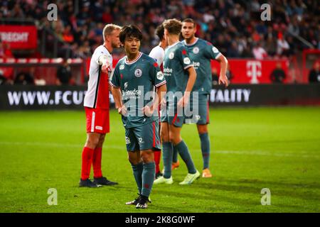UTRECHT, PAYS-BAS - OCTOBRE 23 : Koki Saito de Sparta Rotterdam lors du match hollandais entre le FC Utrecht et Sparta Rotterdam au Stadion Galgenwaard sur 23 octobre 2022 à Utrecht, pays-Bas (photo de Ben gal/Orange Pictures) Banque D'Images