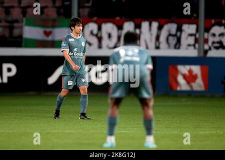 UTRECHT - Koki Saito de Sparta Rotterdam après le match néerlandais Eredivisie entre le FC Utrecht et Sparta Rotterdam au Stadion Galgenwaard sur 23 octobre 2022 à Utrecht, pays-Bas. PNA JEROEN PUTMANS Banque D'Images