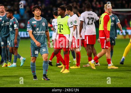 UTRECHT, PAYS-BAS - OCTOBRE 23 : Koki Saito de Sparta Rotterdam lors du match hollandais entre le FC Utrecht et Sparta Rotterdam au Stadion Galgenwaard sur 23 octobre 2022 à Utrecht, pays-Bas (photo de Ben gal/Orange Pictures) Banque D'Images
