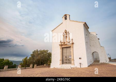 Ermita de Sant Benet i Santa Llucia à Alcossebre, province de Castellon, Espagne. Banque D'Images