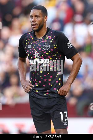 Birmingham, Royaume-Uni. 23rd octobre 2022. Zanka de Brentford pendant le match de la Premier League à Villa Park, Birmingham. Crédit photo à lire : Darren Staples/Sportimage crédit : Sportimage/Alay Live News Banque D'Images