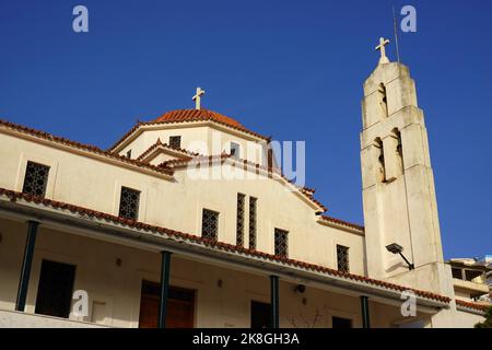 Église de Saint-Charalambos, église othodox à Saranda, République d'Albanie Banque D'Images