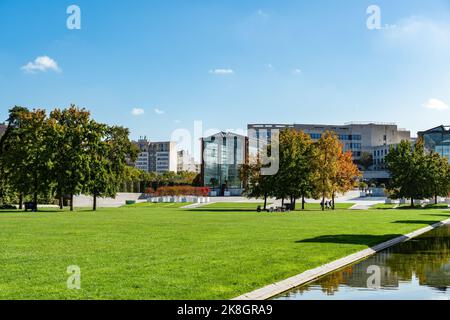 Parc André Citroën - Paris, France Banque D'Images