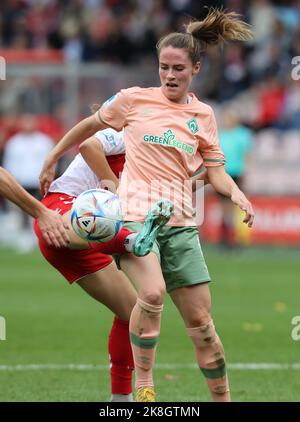 Cologne, Allemagne. 23rd octobre 2022. Reena Wichmann (Werder), 1. FC Cologne - SV Werder Bremen, FlyerAlarm Bundesliga, Matchday 5, Cologne, Allemagne. 23rd octobre 2022. Crédit : Juergen Schwarz/Alay Live News Banque D'Images