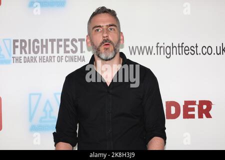 Chris Baugh assiste à la première du film « WRECK » à Arrow FrightFest, qui a eu lieu à Cineworld Leicester Square à Londres Banque D'Images