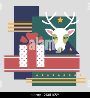 Fête de Noël et du nouvel an, vecteur Illustration de Vecteur