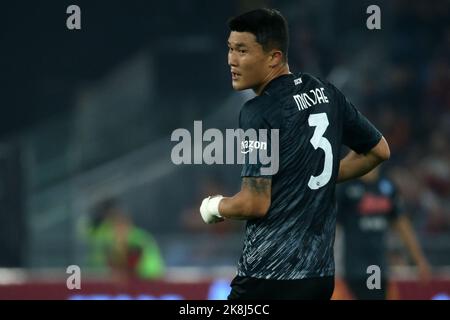 Rome, Italie, Italie. 23rd octobre 2022. Kim min Jae (Napoli) pendant la série Un match entre AS Roma et SSC Napoli au Stadio Olimpico sur 23 octobre 2022 à Rome, Italie. (Credit image: © Giuseppe Fama/Pacific Press via ZUMA Press Wire) Credit: ZUMA Press, Inc./Alamy Live News Banque D'Images