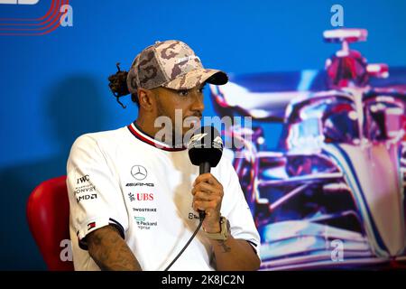 Austin, États-Unis. 23rd octobre 2022. #44 Lewis Hamilton (GBR, Mercedes-AMG Petronas F1 Team), Grand Prix des États-Unis F1 au circuit of the Americas on 23 octobre 2022 à Austin, États-Unis d'Amérique. (Photo de Carl Bingham/Motorsport Images/DPPI via HIGH TWO) Credit: dpa/Alay Live News Banque D'Images