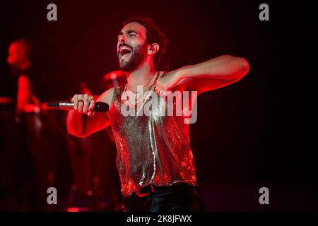 Italie. 22nd octobre 2022. Marco Mengoni en concert au Palazzo dello Sport à Rome. (Photo de Stefano Cappa/Pacific Press) Credit: Pacific Press Media production Corp./Alay Live News Banque D'Images