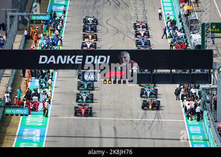 Austin, États-Unis. 23rd octobre 2022. Hommage à Dietrich 'didi' Mateschitz (AUT, PDG de Red Bull), Grand Prix des Etats-Unis F1 au circuit of the Americas sur 23 octobre 2022 à Austin, Etats-Unis d'Amérique. (Photo par HIGH TWO) Credit: dpa/Alay Live News Banque D'Images