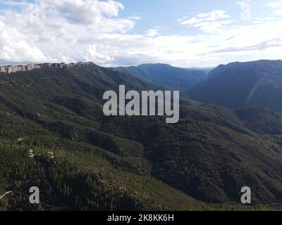 Gola di Gorropu. Gorge célèbre et impressionnante dans les montagnes de la Sardaigne, Italie. Parc national de randonnée. Banque D'Images