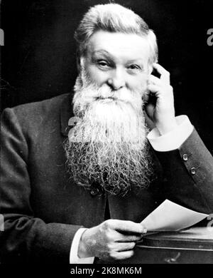 John Boyd Dunlop - inventeur et pionnier du pneu pneumatique en caoutchouc Banque D'Images