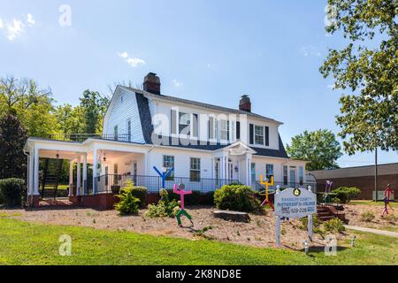 ASHEBORO, NC, USA-26 SEPT 2022: Randolph County Partnership for Children. Banque D'Images