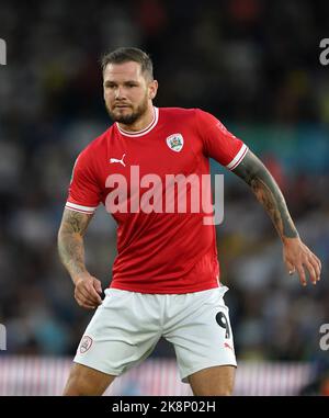 Photo du dossier datée du 24-08-2022 de James Norwood, qui Barnsley souhaite de nouveau la bienvenue pour la visite de Lincoln à Oakwell. Date de publication : lundi 24 octobre 2022. Banque D'Images