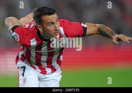 Barcelone, Espagne. 23 octobre 2022, Alex Berenguer du club d'athlétisme lors du match de la Liga entre le FC Barcelone et le club d'athlétisme joué au stade Spotify Camp Nou sur 23 octobre 2022 à Barcelone, Espagne. (Photo de Bagu Blanco / PRESSIN) Banque D'Images