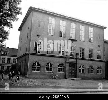 Oslo 196210 Child Welfare Academy, extérieur du bâtiment. Photo: Jan Nordby / NTB Banque D'Images