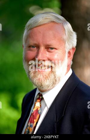 Oslo 19930805: Torstein Moland sera engagé comme nouveau gouverneur de la Banque centrale et chef de la Norges Bank à partir du 1 janvier 1994. Photo: Lise Åserud NTB / NTB Banque D'Images