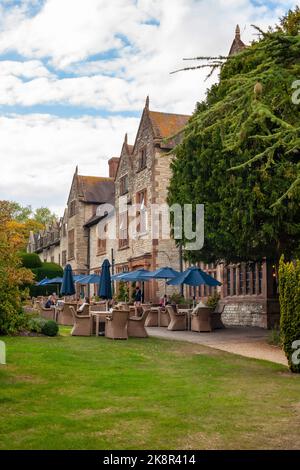 Billesley Manor, Warwickshire Banque D'Images