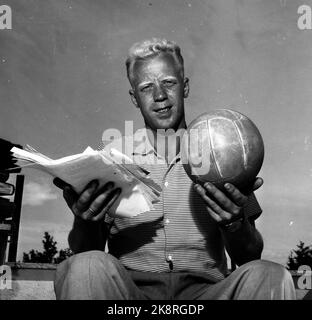 Per Bredesen, joueur de football. A joué sur l'équipe nationale norvégienne. Il a été le premier footballeur professionnel de la ligue italienne. Photo: Archive / NTB Banque D'Images