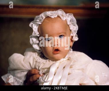 Oslo 19881011 Christian Fredrik Lorentzen est baptisé. Photo: Knut falch / NTB Banque D'Images