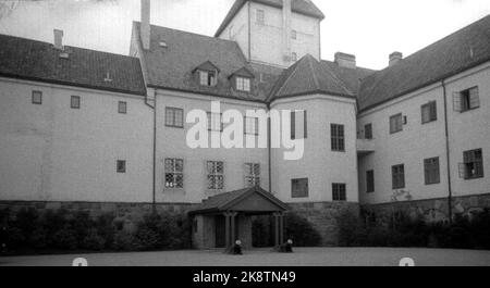 Bygdøy, Oslo 19450515 Villa Grande ou Gimle, résidence de Vidkun Quisling pendant la Seconde Guerre mondiale Extérieur. Photo: NTB / NTB Banque D'Images