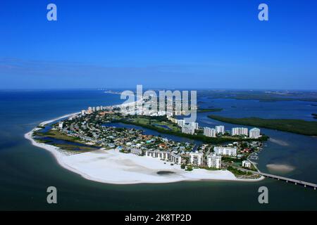 Fort Myers Beach Sanibel captiva avant l'ouragan Ian Banque D'Images