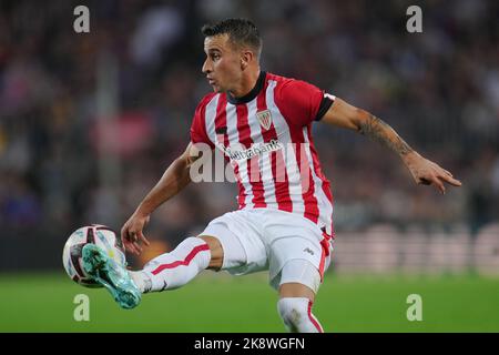 Barcelone, Espagne. 23 octobre 2022, Alex Berenguer du club d'athlétisme lors du match de la Liga entre le FC Barcelone et le club d'athlétisme joué au stade Spotify Camp Nou sur 23 octobre 2022 à Barcelone, Espagne. (Photo de Bagu Blanco / PRESSIN) Banque D'Images