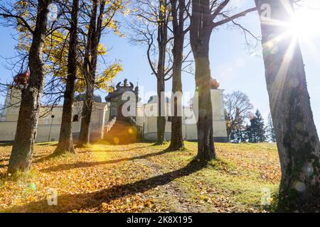 Klášter Hora Matky Boží, Hedeč, Králíky, Východní Čechy, Česká republika / Monastère de montagne de la mère de Dieu, ville de Kraliky, Bohême de l'est, tchèque Banque D'Images