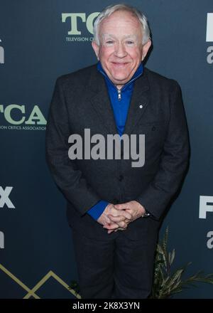 Pasadena, États-Unis. 24 octobre 2022. (DOSSIER) Leslie Jordan décédé à 67 ans le 24 octobre 2022. PASADENA, LOS ANGELES, CALIFORNIE, États-Unis - 06 FÉVRIER : Leslie Jordan (Leslie Allen Jordan), acteur, écrivain et chanteur américain, arrive à la FOX Winter TCA 2019 All-Star Party qui se tient à la Fig House le 6 février 2019 à Pasadena, Los Angeles, Californie, États-Unis. (Photo de Xavier Collin/image Press Agency) crédit : image Press Agency/Alamy Live News Banque D'Images