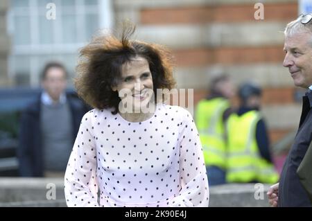 Theresa Villiers MP (con: Chipping Barnett) à Westminster, le jour où Rishi Sunak est devenu chef du parti conservateur. 24th octobre 2022 Banque D'Images