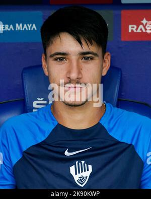 Barcelone, Espagne. 23 octobre 2022, lors du match de la Liga entre le RCD Espanyol et Elche CF, a joué au stade RCDE sur 23 octobre 2022 à Barcelone, Espagne. (Photo de Bagu Blanco / PRESSIN) Banque D'Images