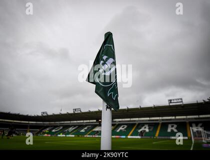 Plymouth, Royaume-Uni. 25th octobre 2022. Vue générale de Home Park pendant le match Sky Bet League 1 Plymouth Argyle vs Shrewsbury Town at Home Park, Plymouth, Royaume-Uni, 25th octobre 2022 (photo de Stanley Kasala/News Images) à Plymouth, Royaume-Uni le 10/25/2022. (Photo de Stanley Kasala/News Images/Sipa USA) crédit: SIPA USA/Alay Live News Banque D'Images