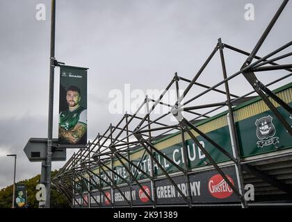 Plymouth, Royaume-Uni. 25th octobre 2022. Vue générale de Home Park pendant le match Sky Bet League 1 Plymouth Argyle vs Shrewsbury Town at Home Park, Plymouth, Royaume-Uni, 25th octobre 2022 (photo de Stanley Kasala/News Images) à Plymouth, Royaume-Uni le 10/25/2022. (Photo de Stanley Kasala/News Images/Sipa USA) crédit: SIPA USA/Alay Live News Banque D'Images